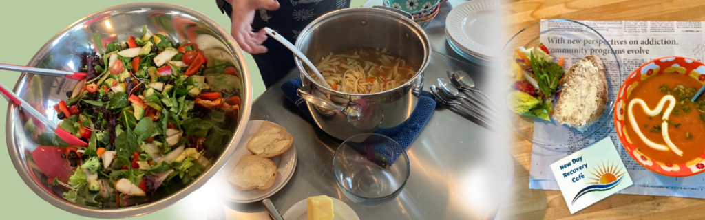 header image with salad and soup