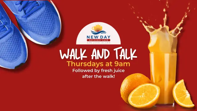 Walk and Talk Event New Day Recovery Cafe