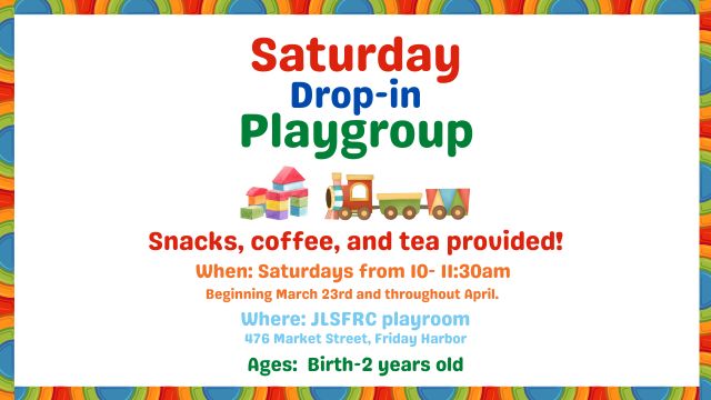 Saturday Drop In Play Group