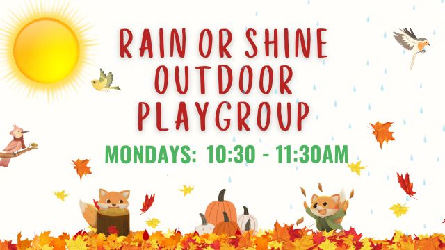 Rain or Shine Outdoor Playgroup