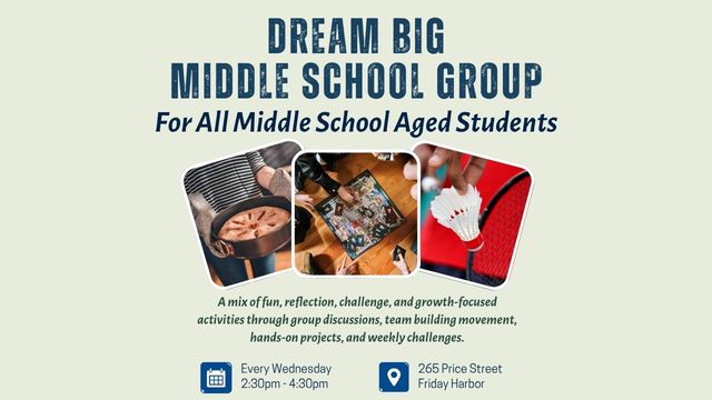 Dream Big Middle School Group